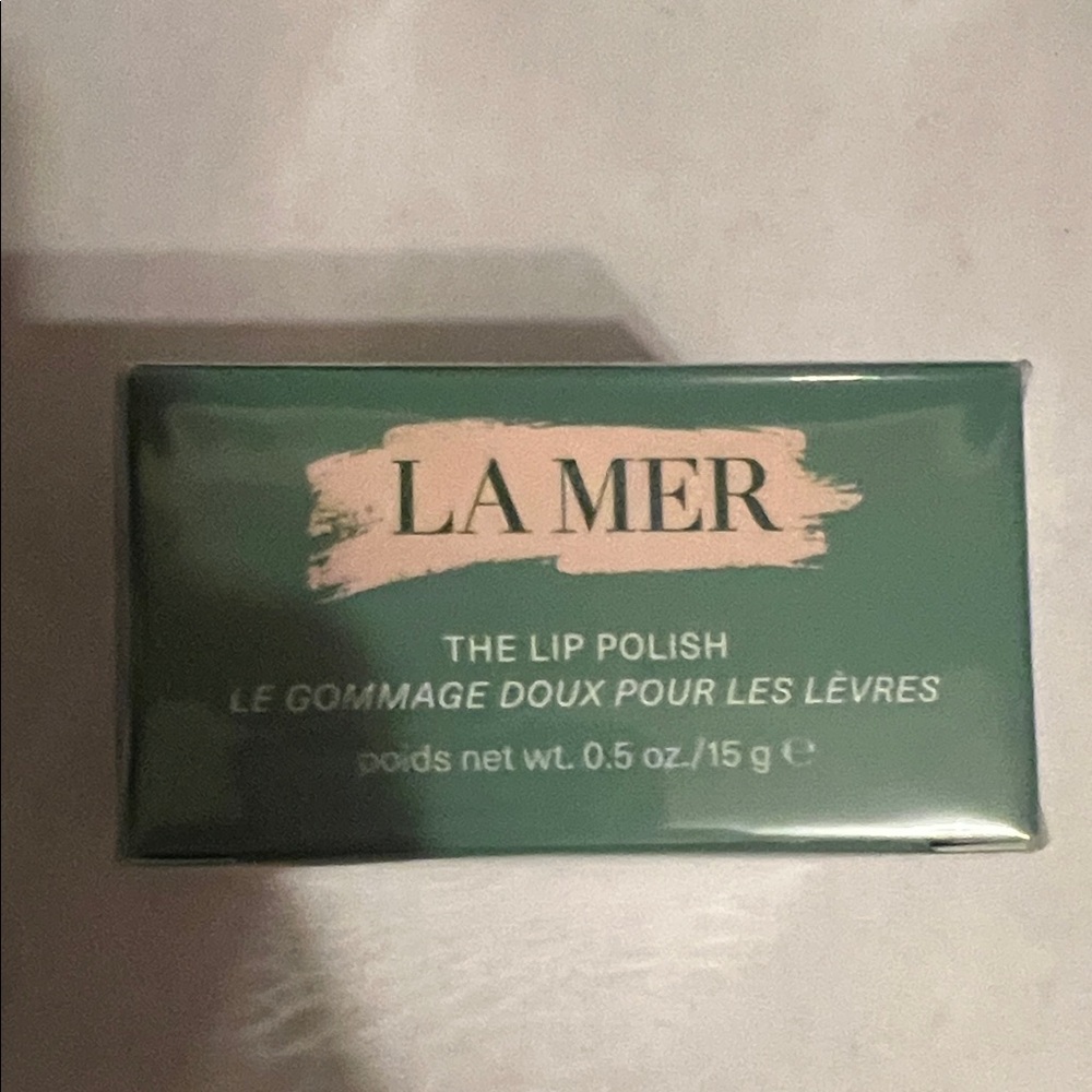 La Mer Lip Polish in Elegant Green Box
